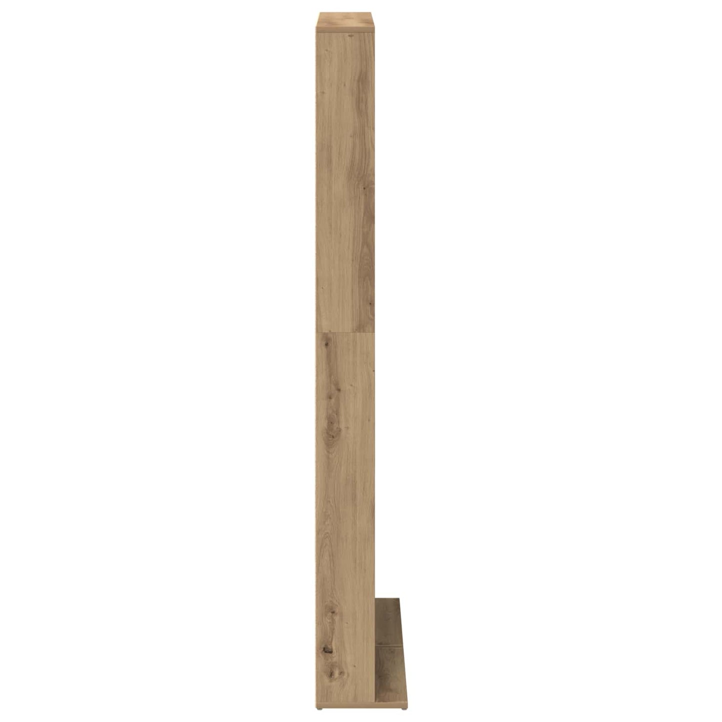 CD skap Artisan eik 65 x 23,5 x 175 cm Konstruert tre