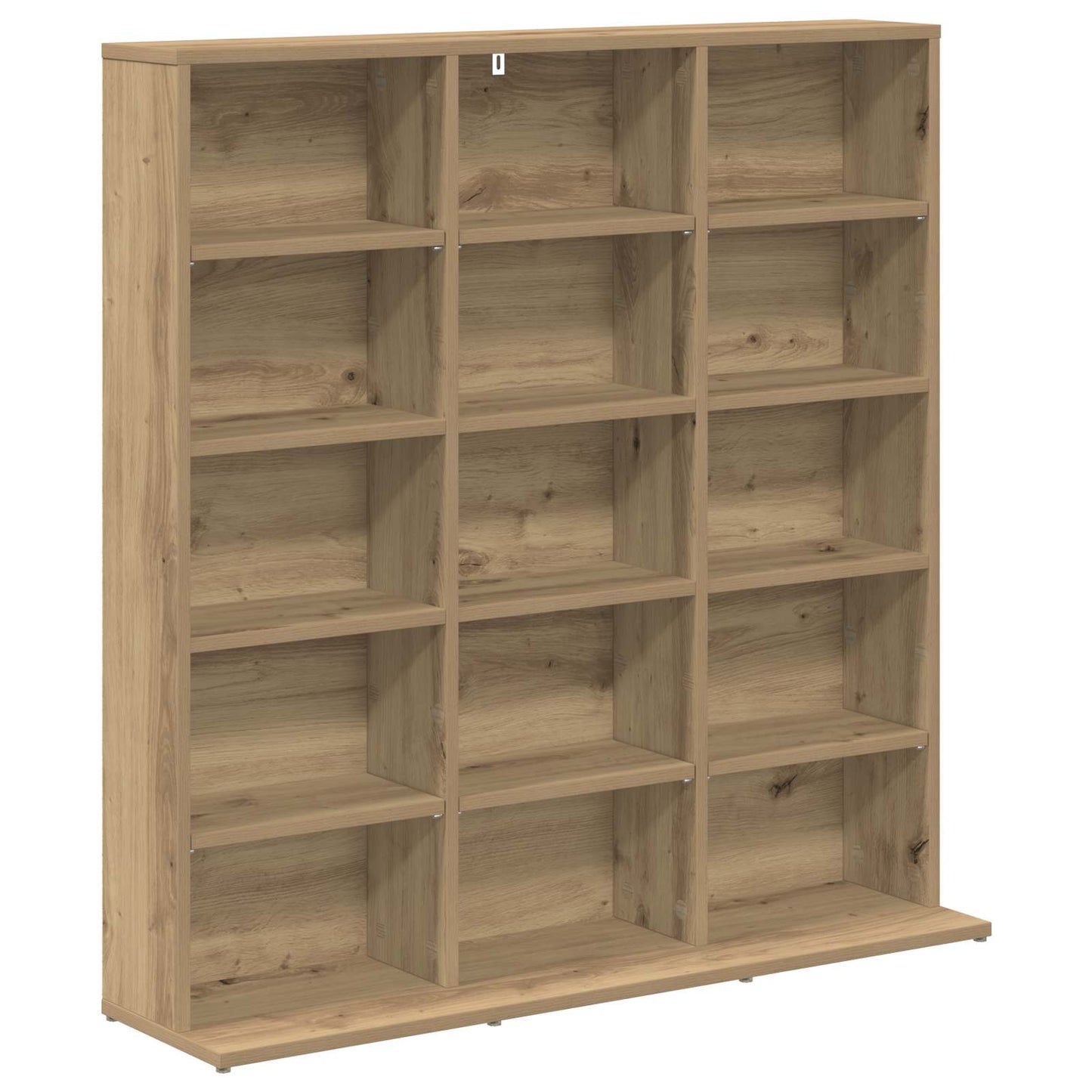 CD skap Artisan eik 96 x 23,5 x 97,5 cm Konstruert tre