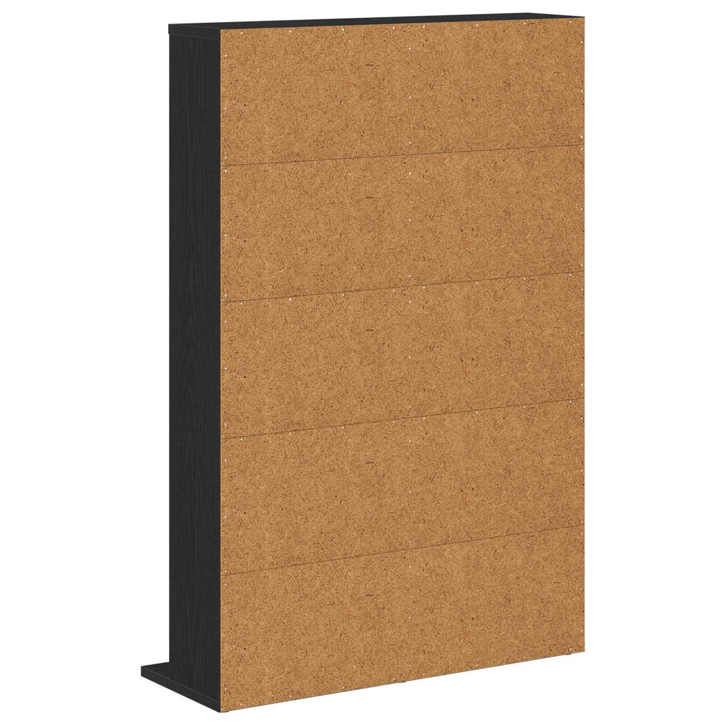 CD skap Svart eik 65 x 23,5 x 97,5 cm Konstruert tre