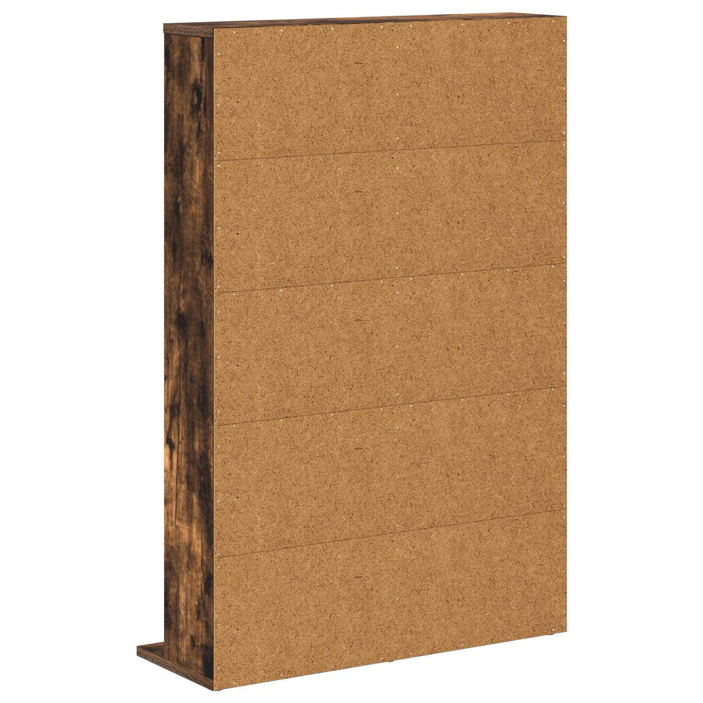 CD skap Røkt Eik 65 x 23,5 x 97,5 cm Konstruert tre