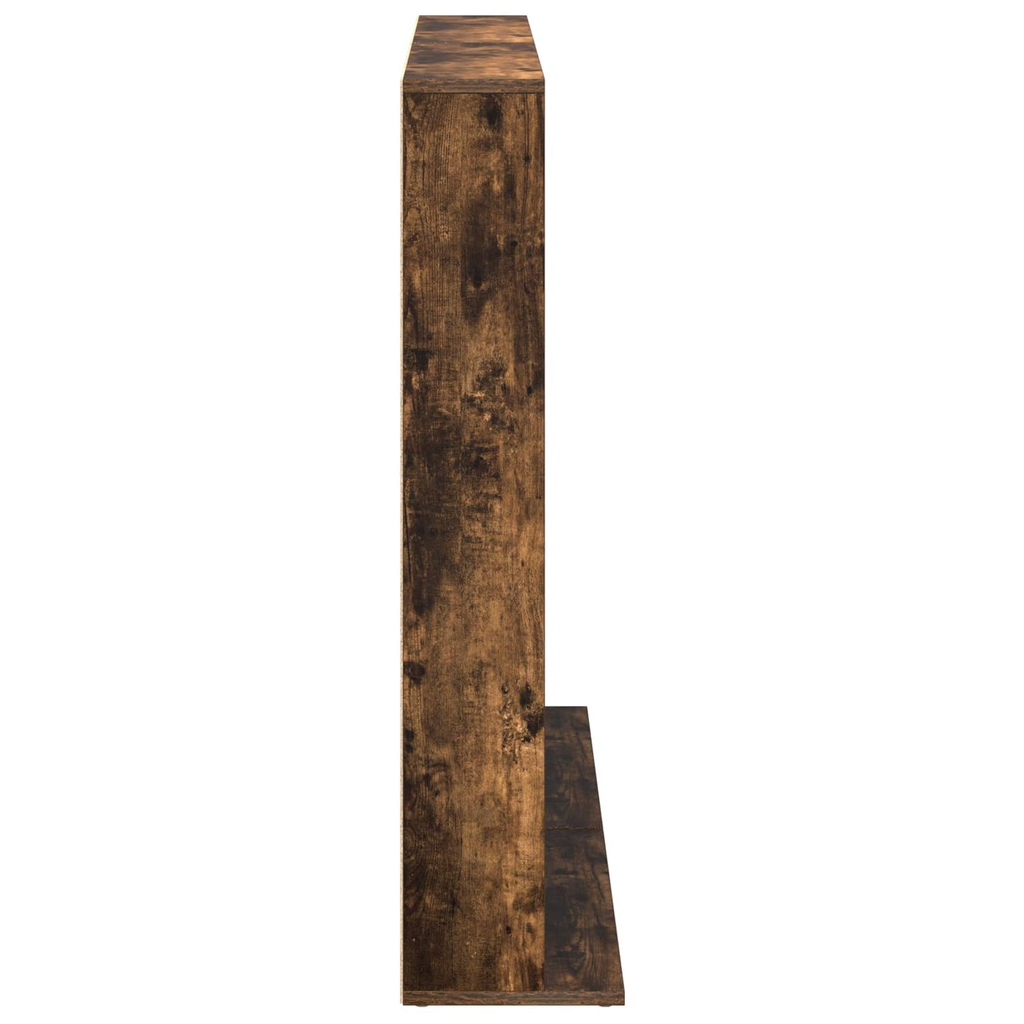 CD skap 2 stk. Røkt Eik 65 x 23,5 x 97,5 cm Konstruert tre