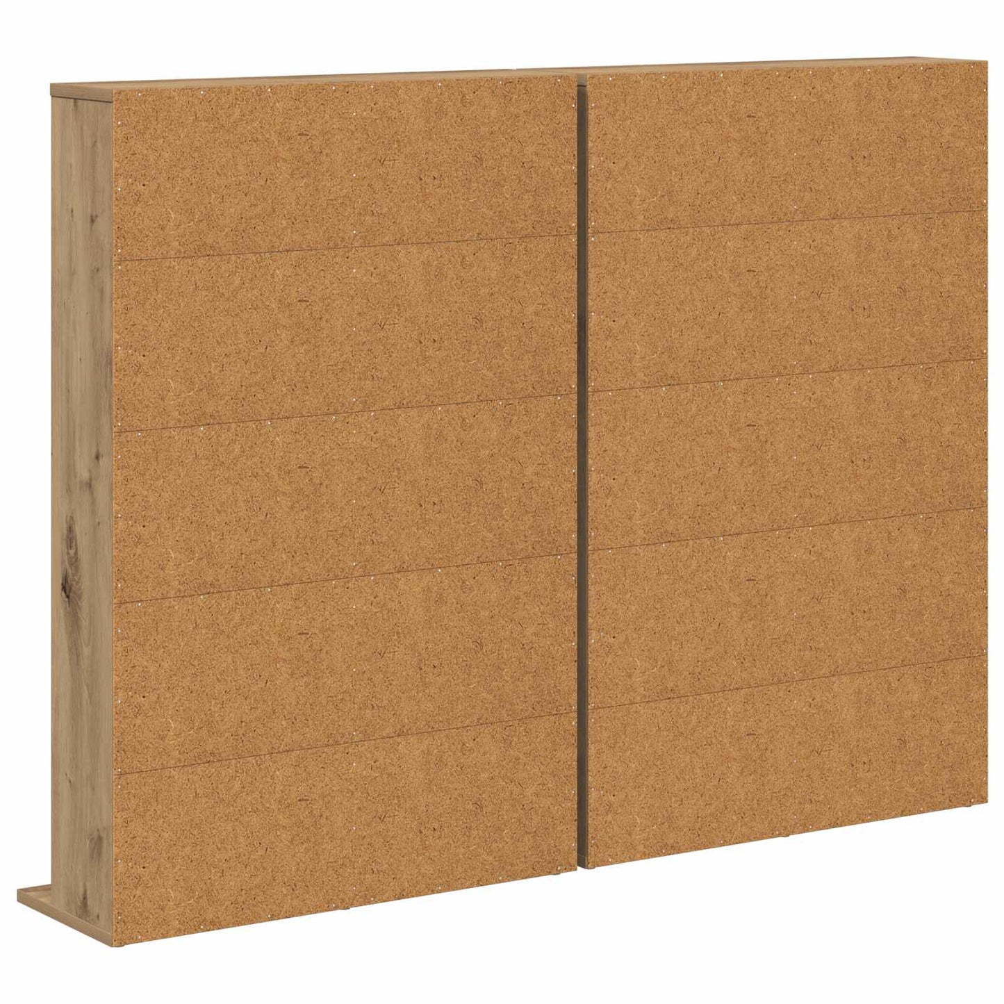 CD skap 2 stk. Artisan eik 65 x 23,5 x 97,5 cm Konstruert tre