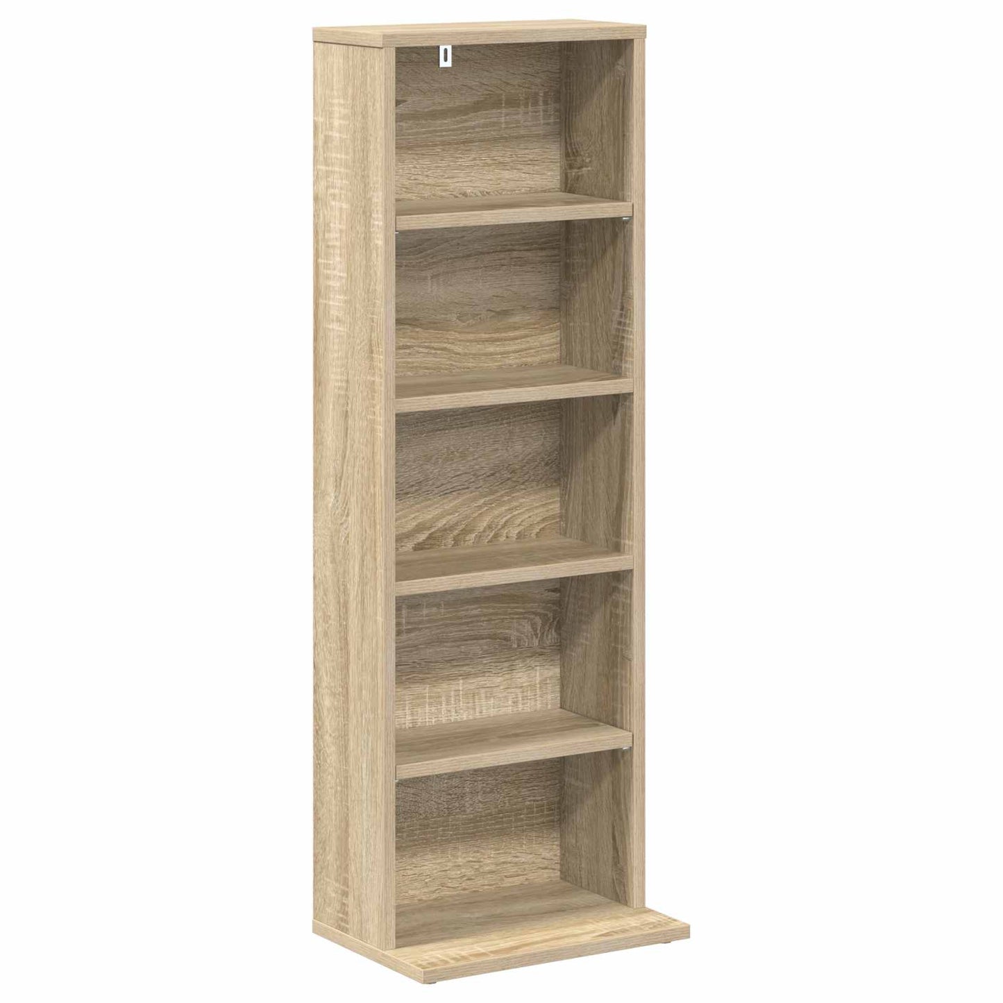 CD skap Sonoma eik 33 x 23,5 x 97,5 cm Konstruert tre