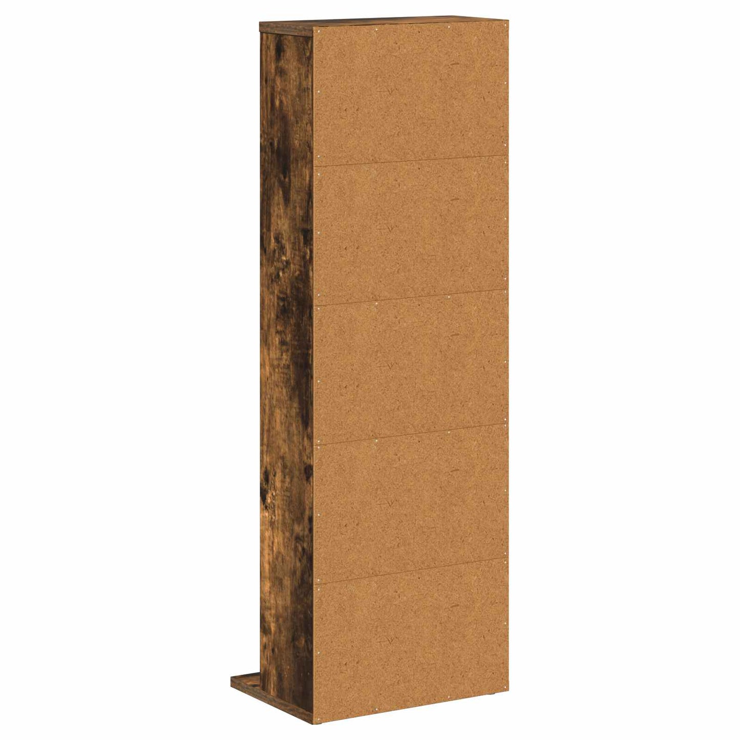 CD skap Røkt Eik 33 x 23,5 x 97,5 cm Konstruert tre