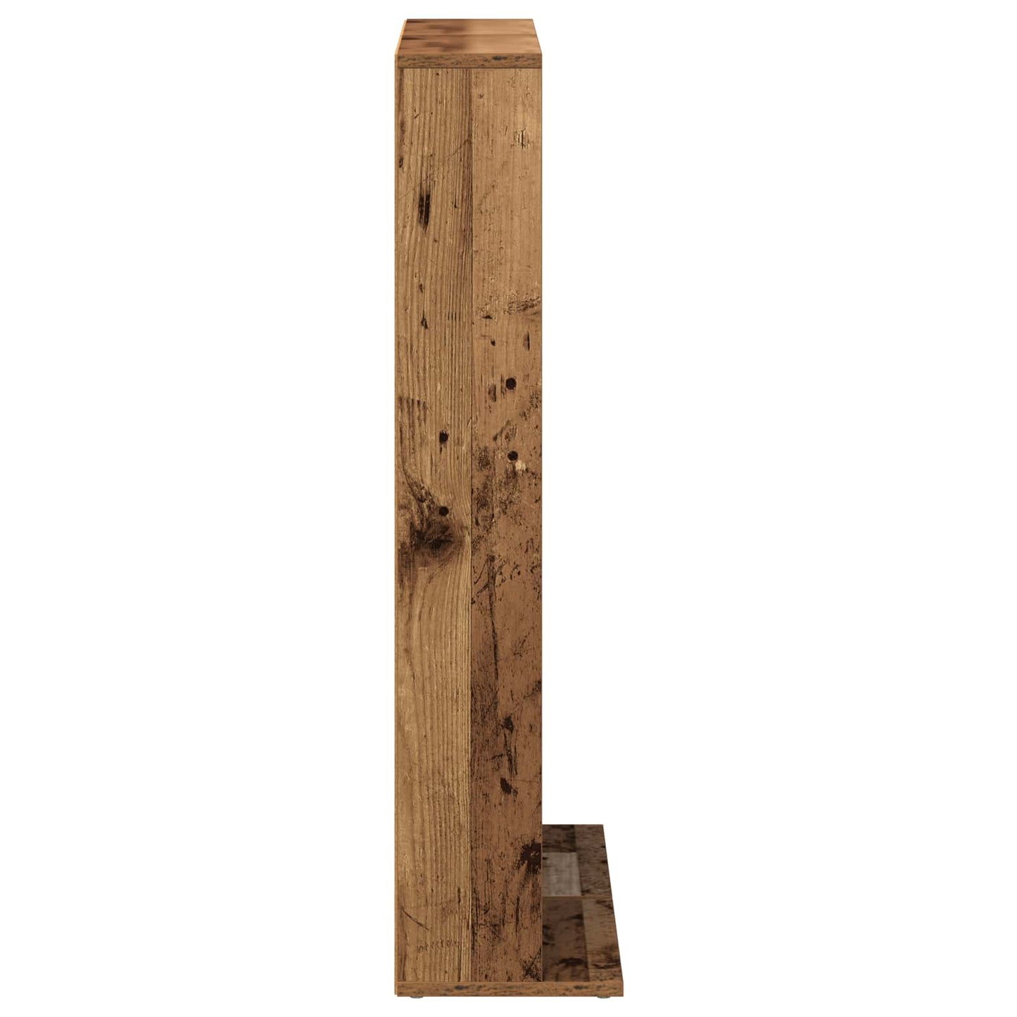 CD skap 2 stk. Gammelt tre 33 x 23,5 x 97,5 cm Konstruert tre