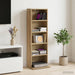 CD skap Artisan eik 33 x 23,5 x 97,5 cm Konstruert tre
