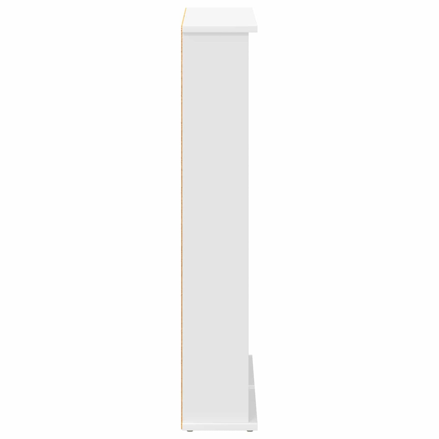 CD skap Hvit 60 x 17 x 92 cm Konstruert tre