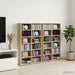 CD skap 2 stk. Sonoma eik 60 x 17 x 92 cm Konstruert tre