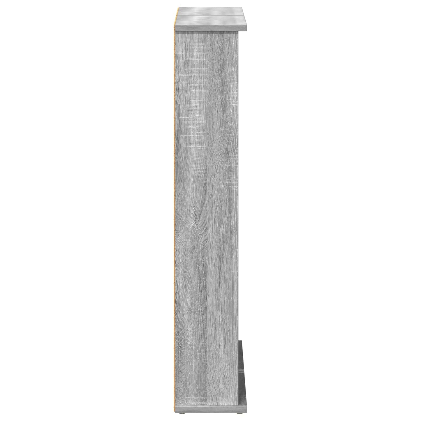 CD skap Grå Sonoma 60 x 17 x 92 cm Konstruert tre