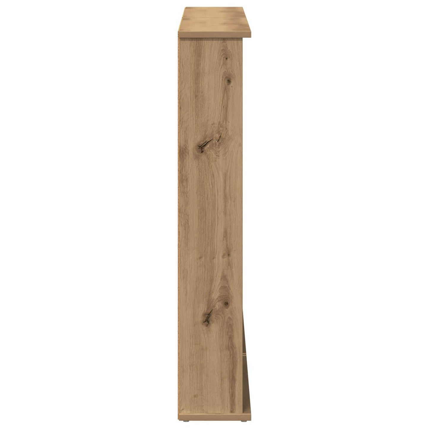 CD skap 2 stk. Artisan eik 60 x 17 x 92 cm Konstruert tre