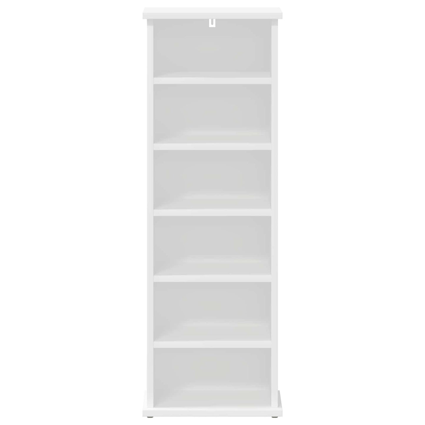 CD skap Hvit 60 x 17 x 92 cm Konstruert tre