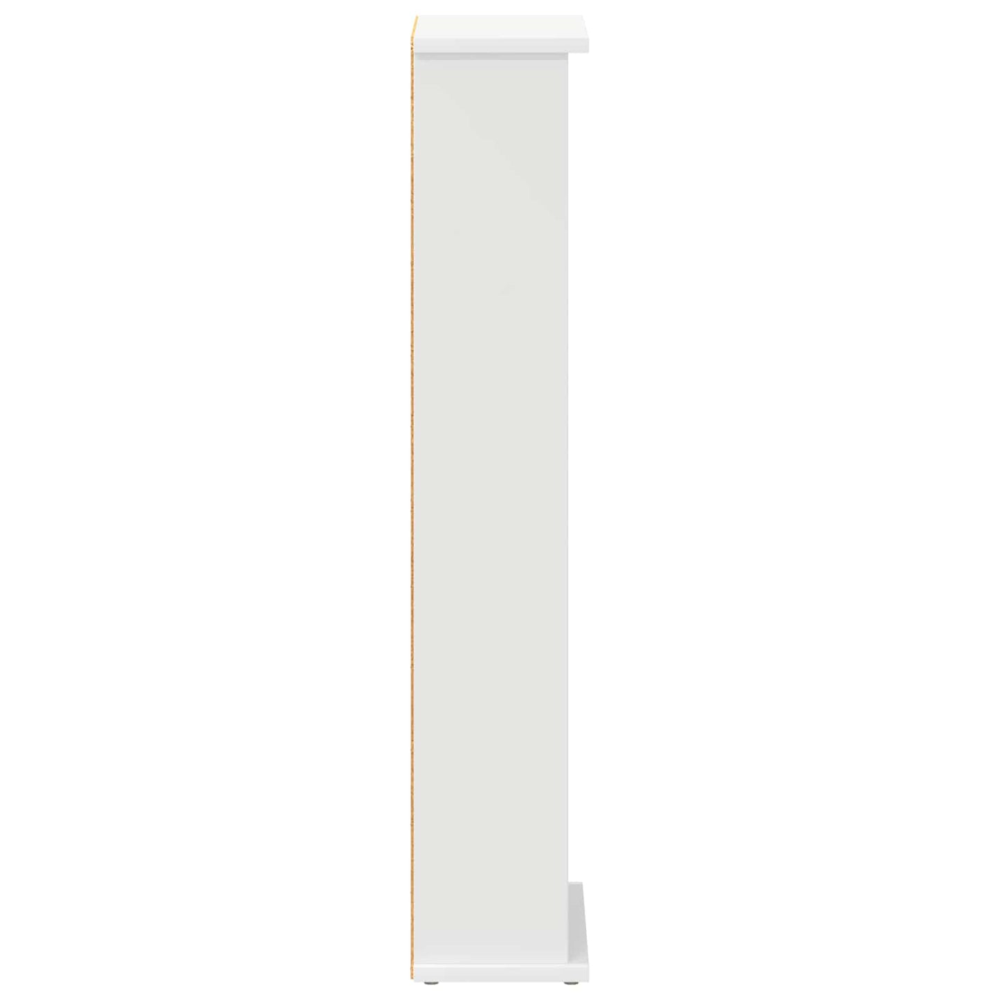 CD skap Hvit 60 x 17 x 92 cm Konstruert tre