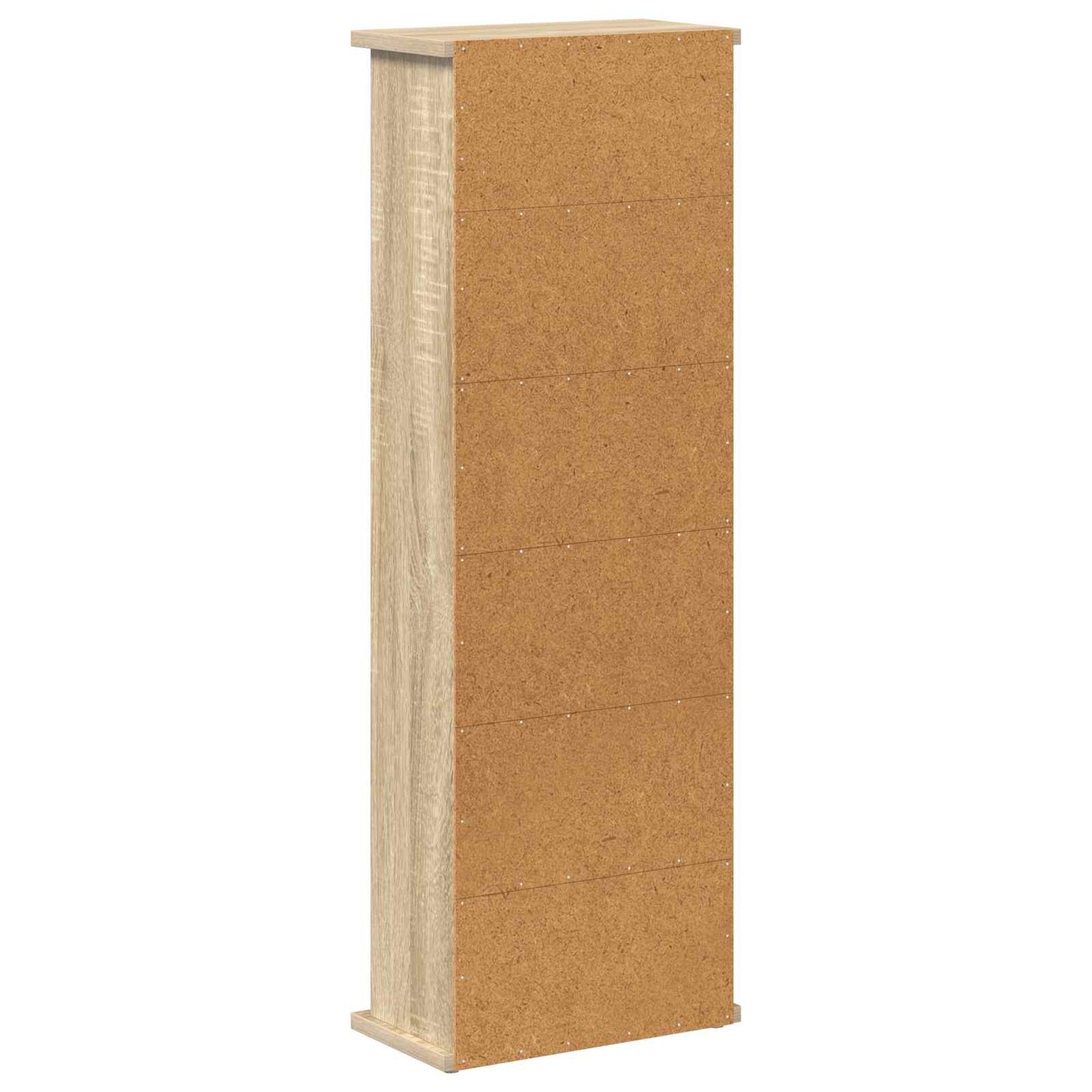 CD skap Sonoma eik 60 x 17 x 92 cm Konstruert tre
