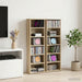 CD skap 2 stk. Sonoma eik 60 x 17 x 92 cm Konstruert tre