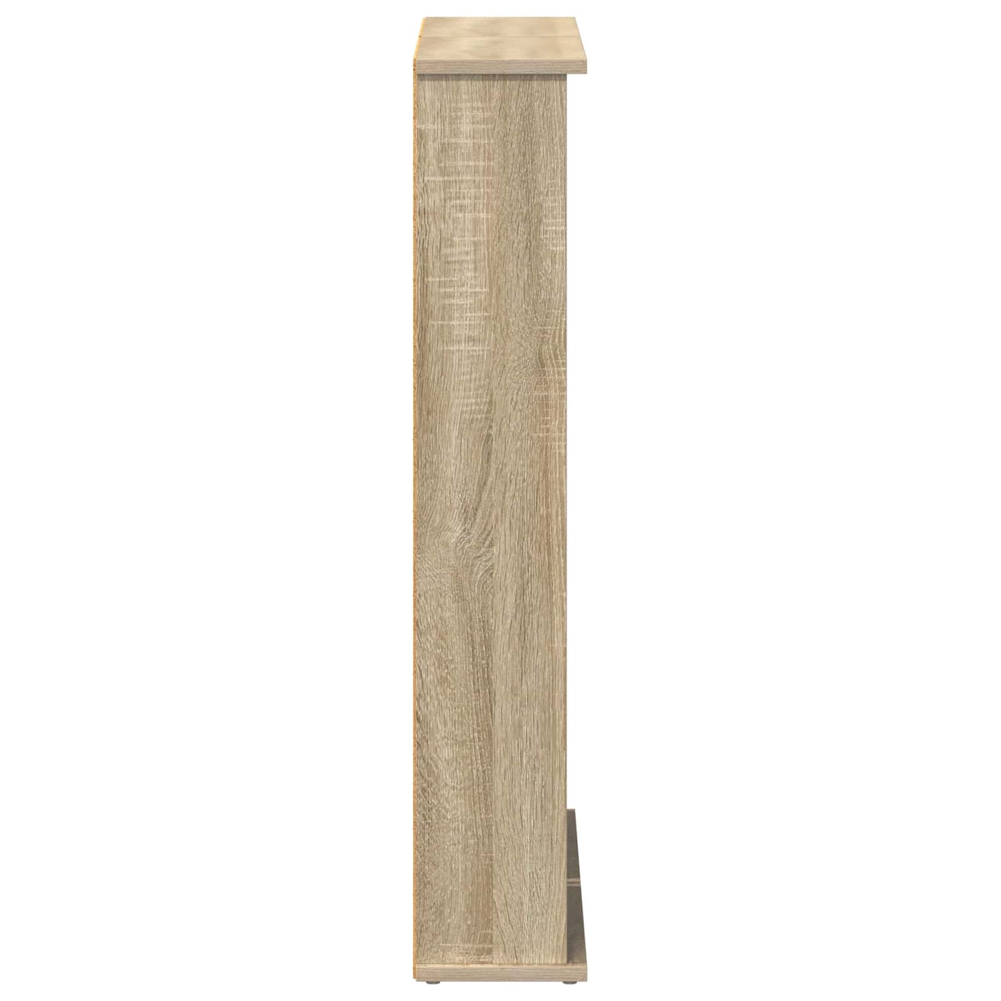 CD skap 2 stk. Sonoma eik 60 x 17 x 92 cm Konstruert tre
