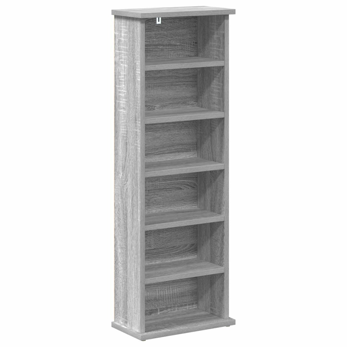 CD skap Grå Sonoma 60 x 17 x 92 cm Konstruert tre
