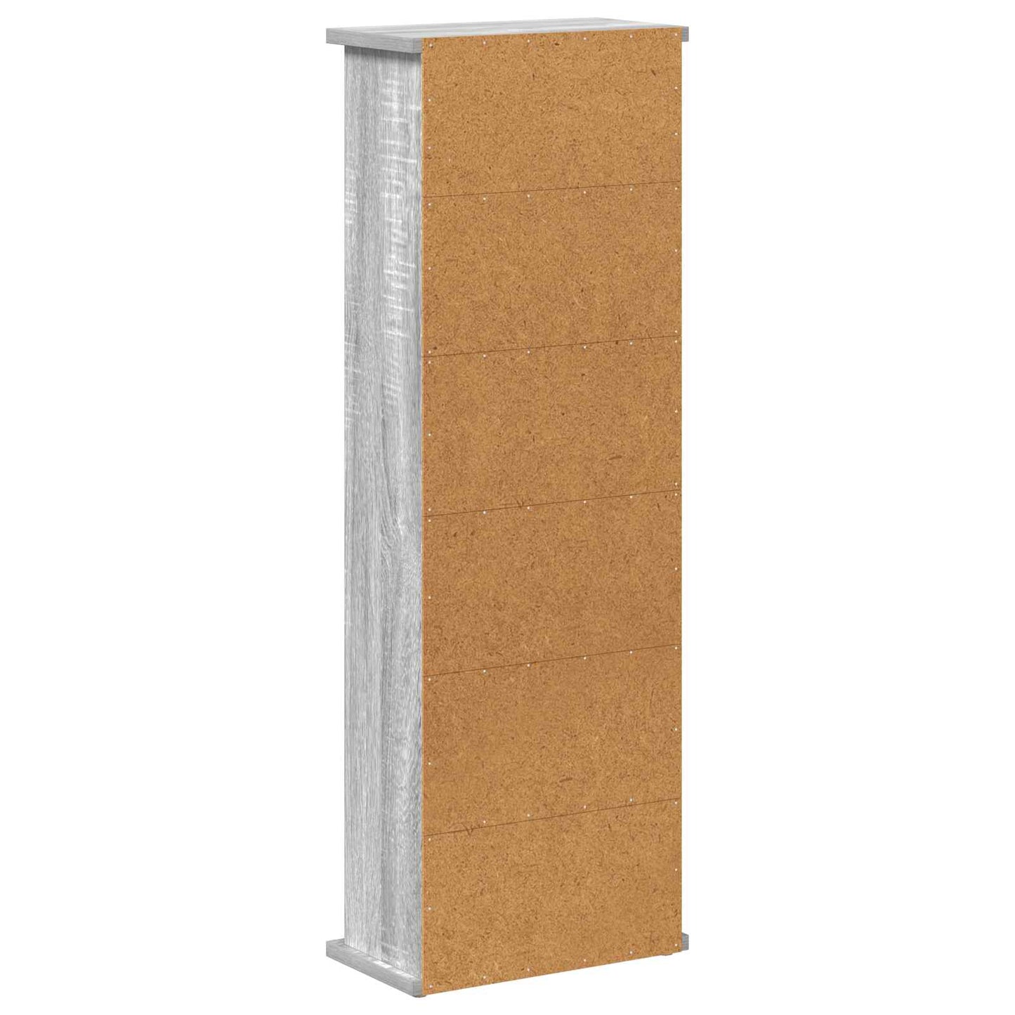 CD skap Grå Sonoma 60 x 17 x 92 cm Konstruert tre