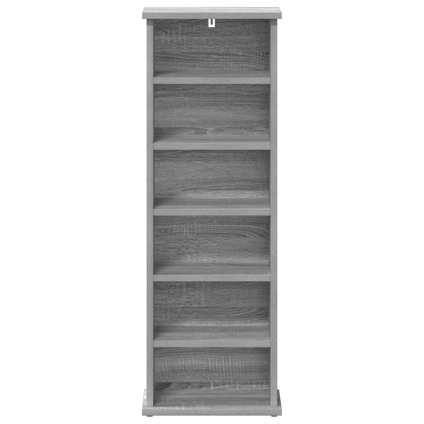 CD skap Grå Sonoma 60 x 17 x 92 cm Konstruert tre