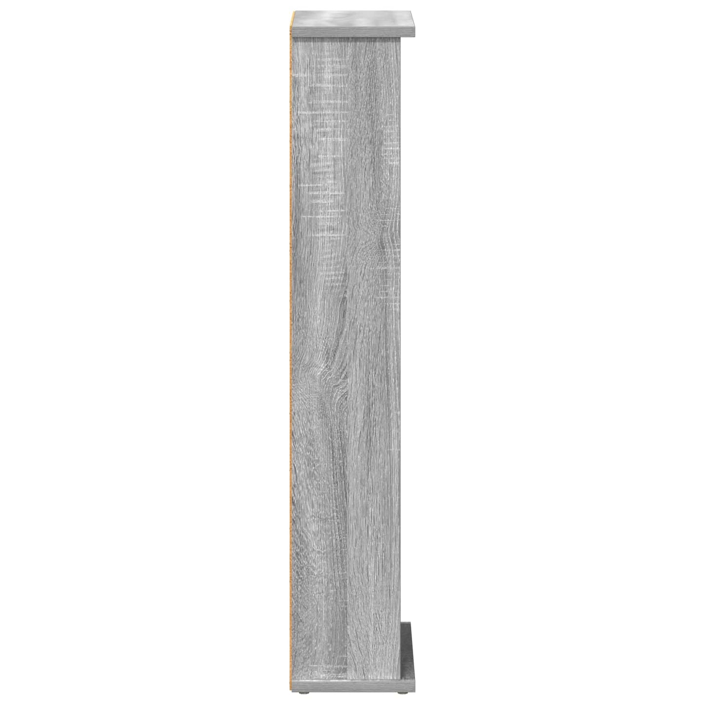 CD skap Grå Sonoma 60 x 17 x 92 cm Konstruert tre