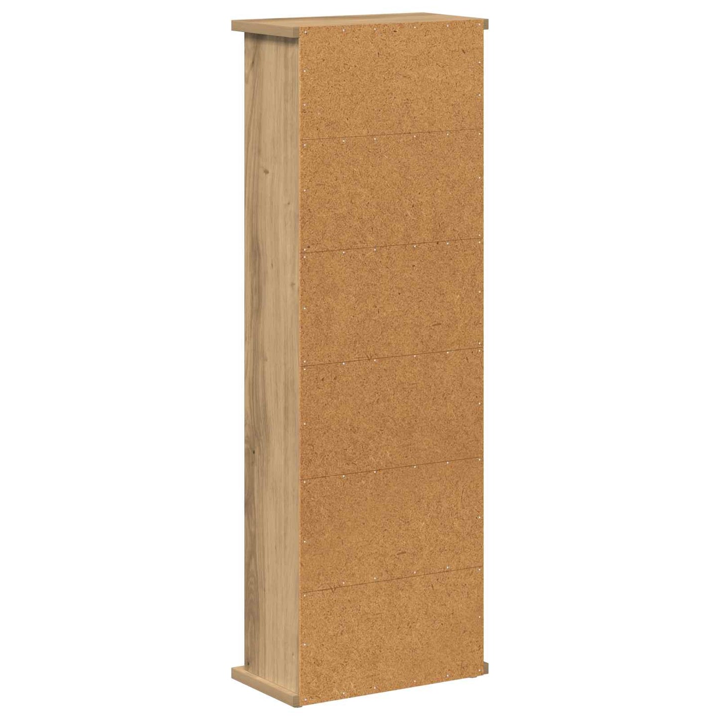 CD skap Artisan eik 60 x 17 x 92 cm Konstruert tre
