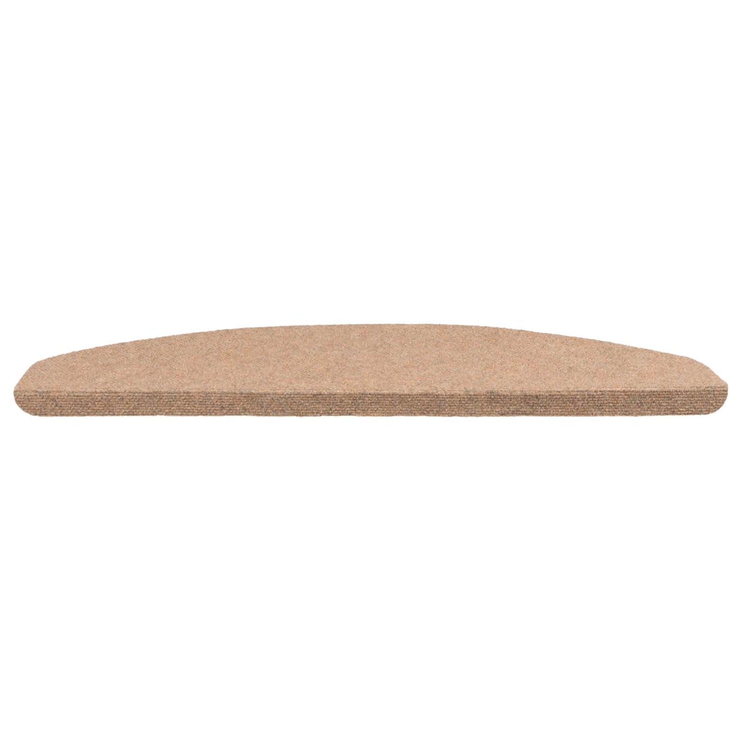 Selvlimende trappematter 15 pcs Beige 80 x 28 x 3,5 cm