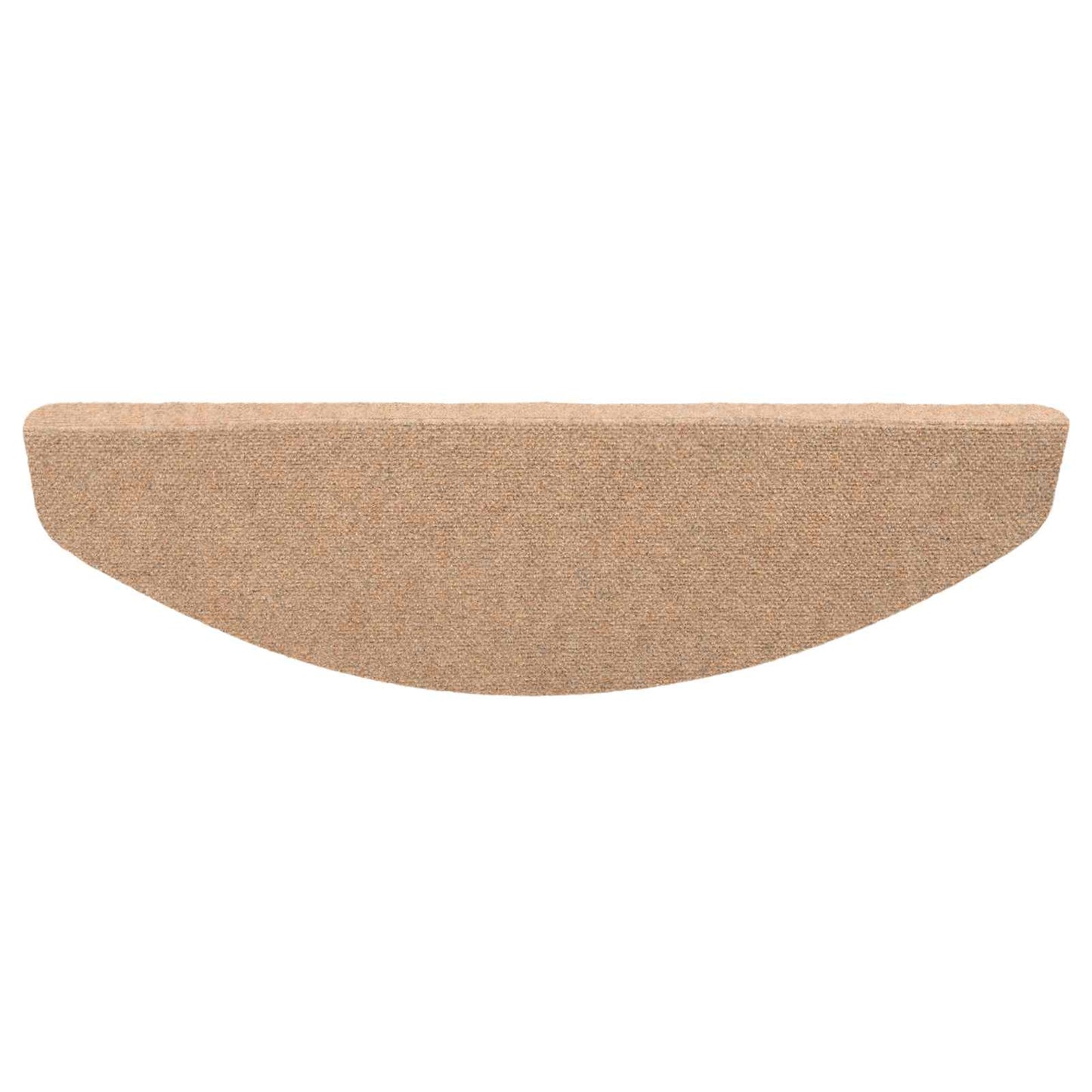 Selvlimende trappematter 15 pcs Beige 80 x 28 x 3,5 cm