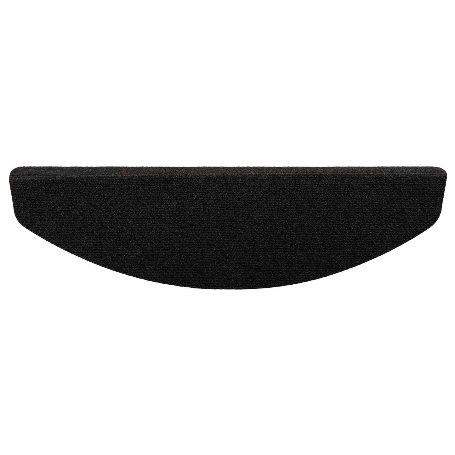 Selvlimende trappematter 15 pcs Antrasitt 80 x 28 x 3,5 cm