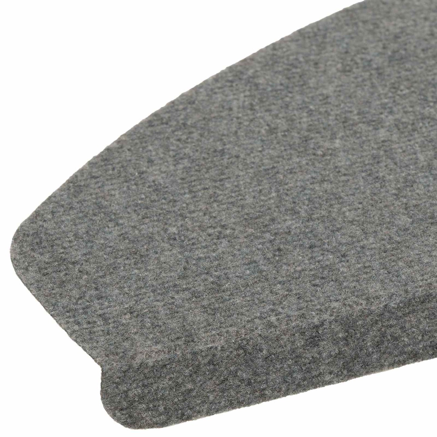 Selvlimende trappematter 15 pcs Grå 80 x 28 x 3,5 cm