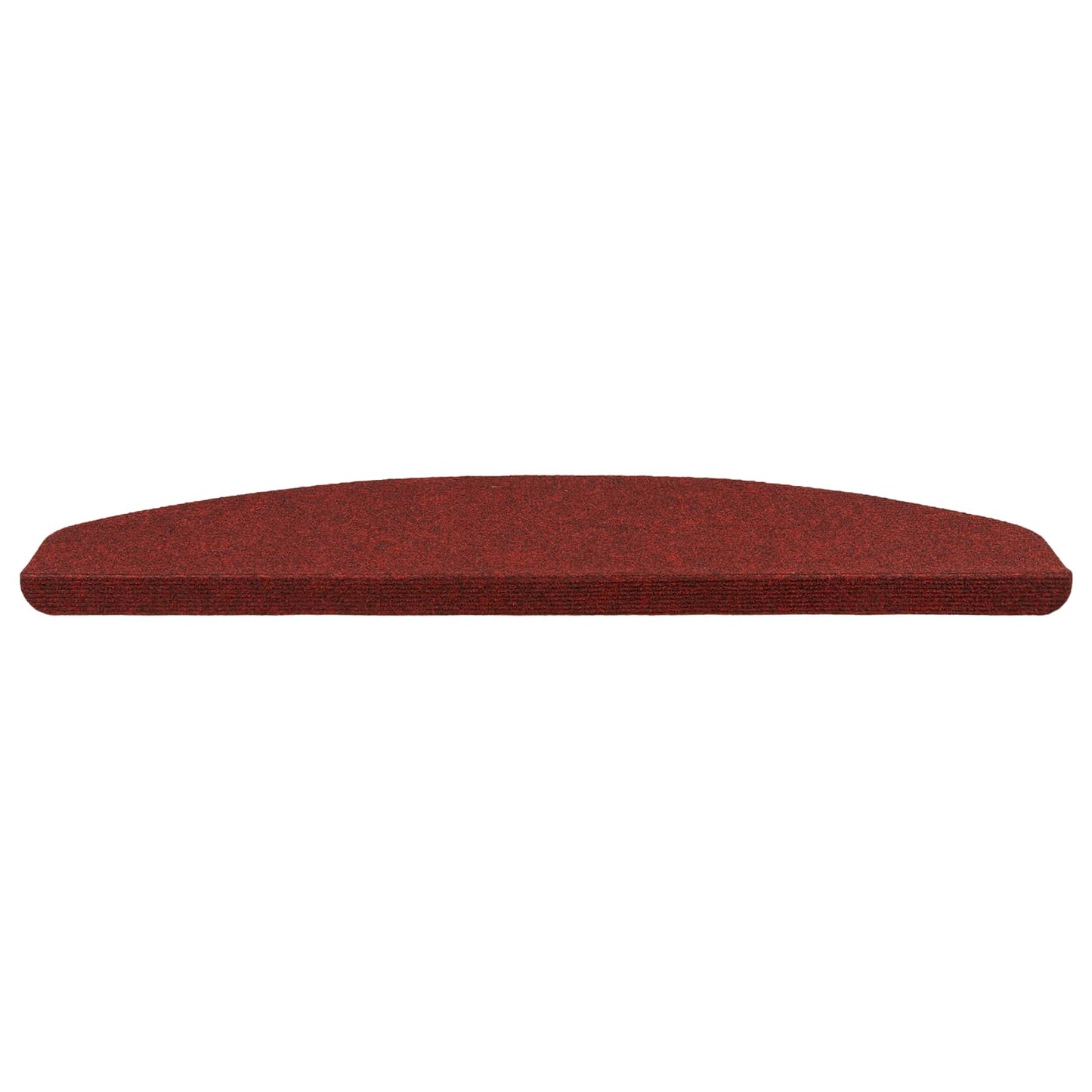 Selvlimende trappematter 15 pcs Rød 80 x 28 x 3,5 cm