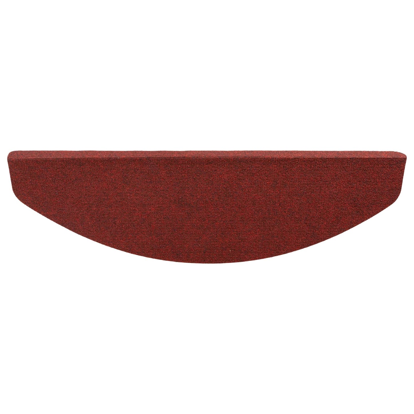Selvlimende trappematter 15 pcs Rød 80 x 28 x 3,5 cm