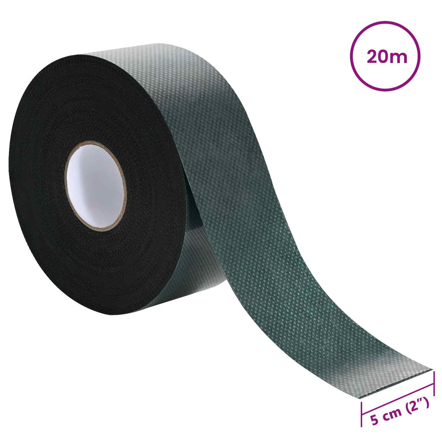 Kunstig gress tape selvheftende Grønn 20 x 0,05 cm Uvevd Stoff