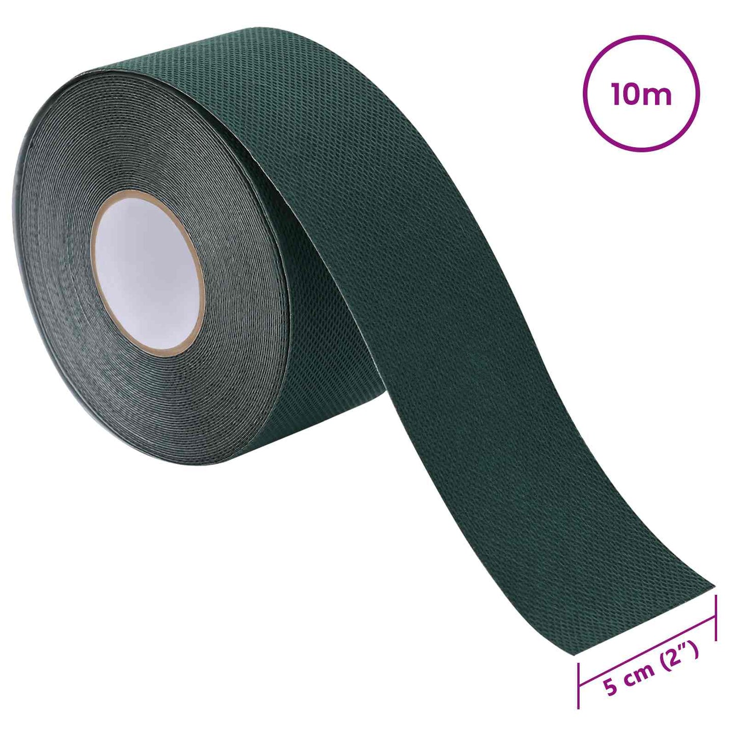 Kunstig gress tape selvheftende Grønn 10 x 0,05 cm Uvevd Stoff