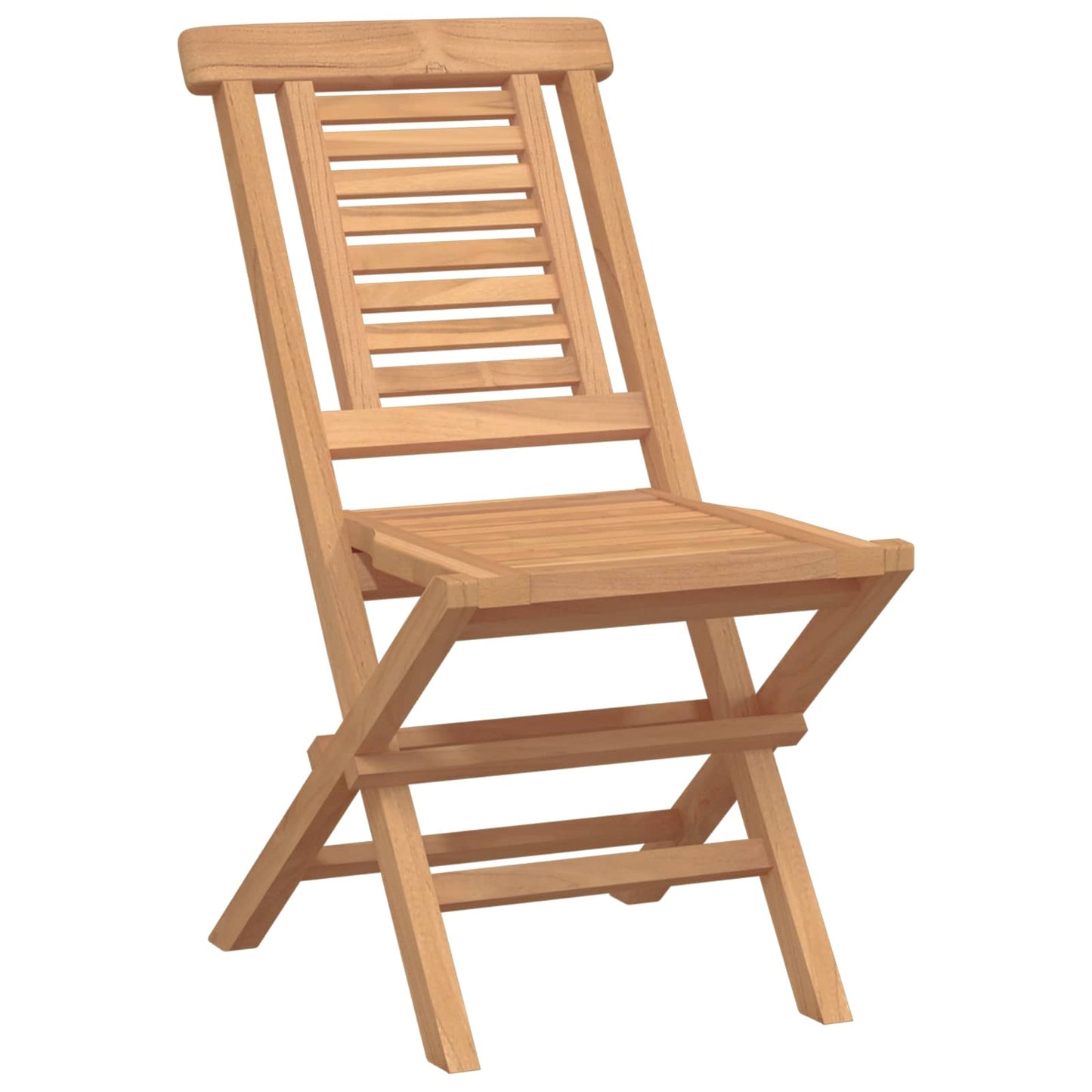 Hagesett 5 stk. Brun Massivt Teaktre
