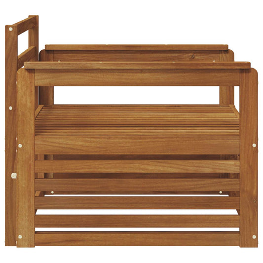 2 Stk Utesofa Naturlig