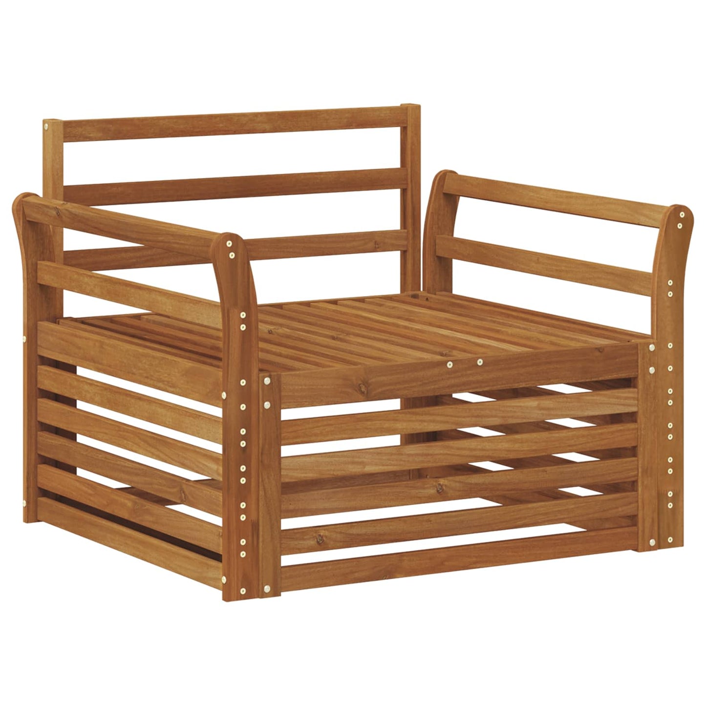2 Stk Utesofa Naturlig