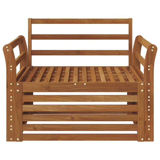 2 Stk Utesofa Naturlig