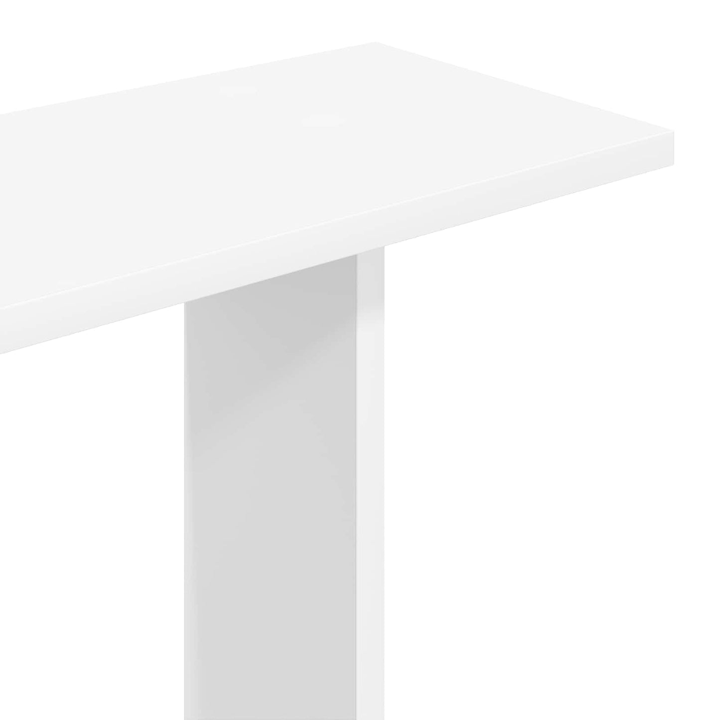 Vegghylleenhet Hvit 102 x 20 x 130 cm Konstruert tre