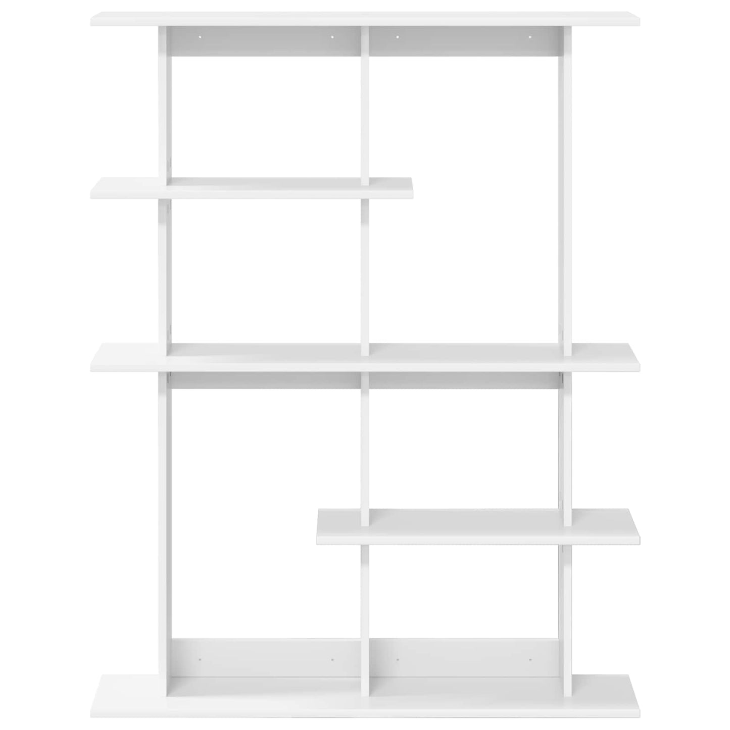 Vegghylleenhet Hvit 102 x 20 x 130 cm Konstruert tre