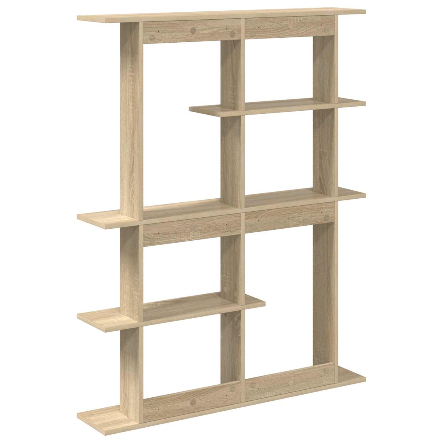Vegghylleenhet Brun 102 x 20 x 130 cm Konstruert tre