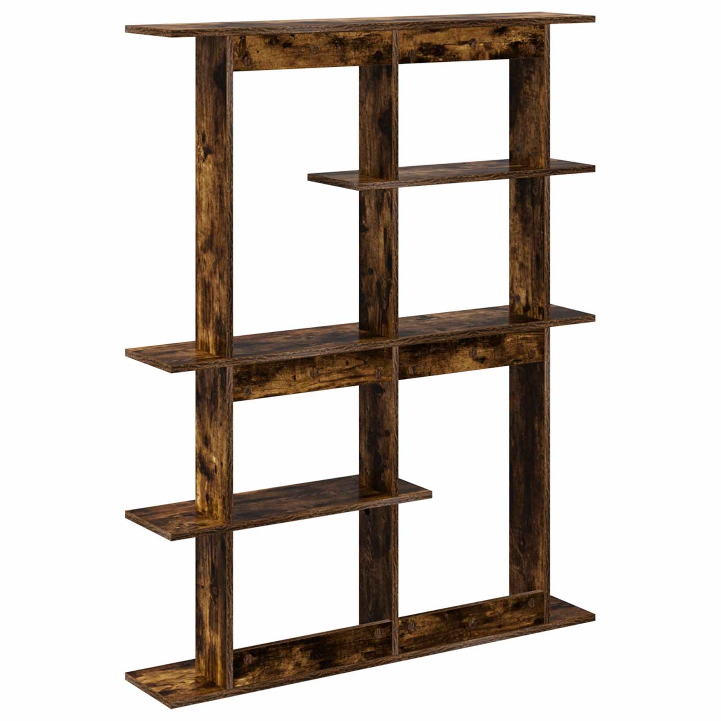 Vegghylleenhet Brun 102 x 20 x 130 cm Konstruert tre