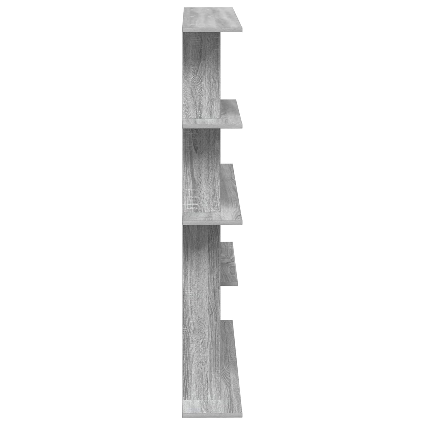 Vegghylleenhet Grå 102 x 20 x 130 cm Konstruert tre