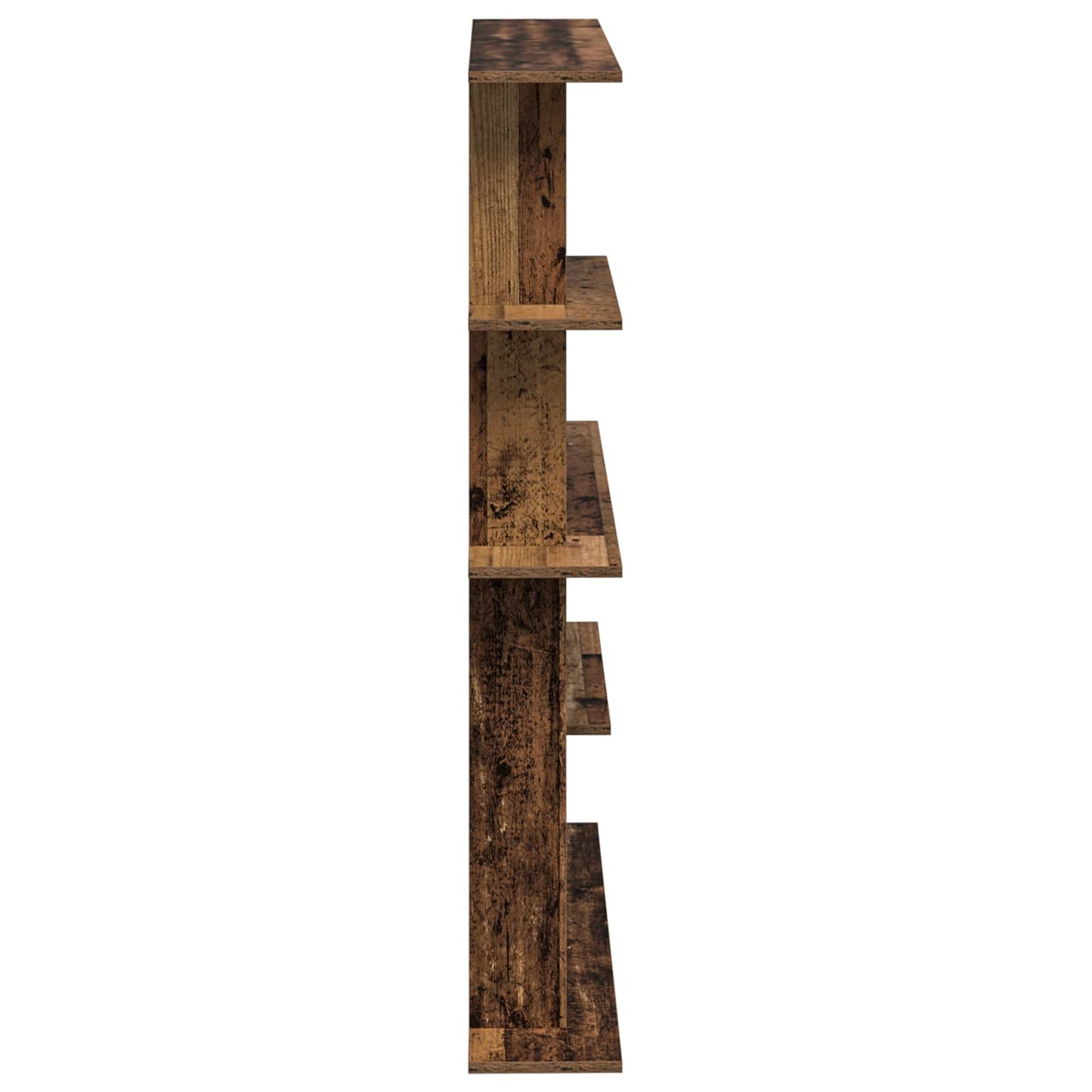 Vegghylleenhet Brun 102 x 20 x 130 cm Konstruert tre