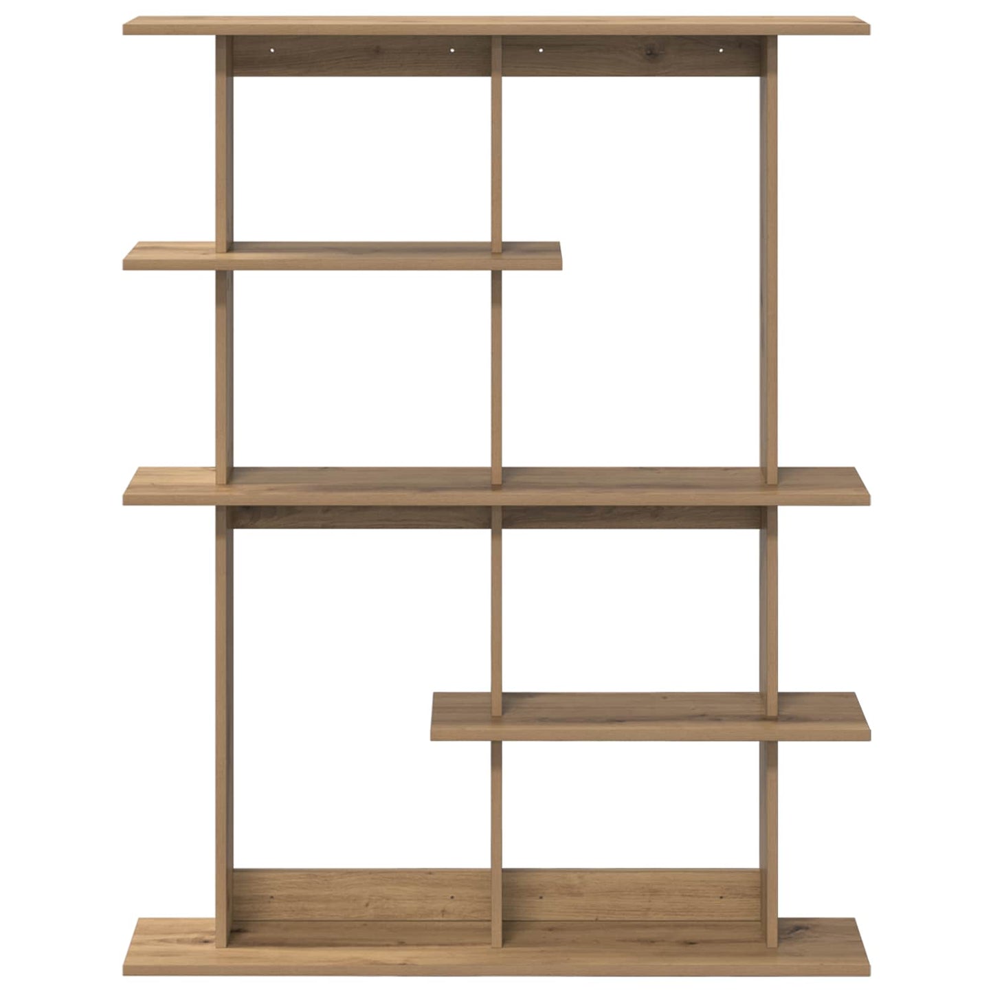 Vegghylleenhet Brun 102 x 20 x 130 cm Konstruert tre