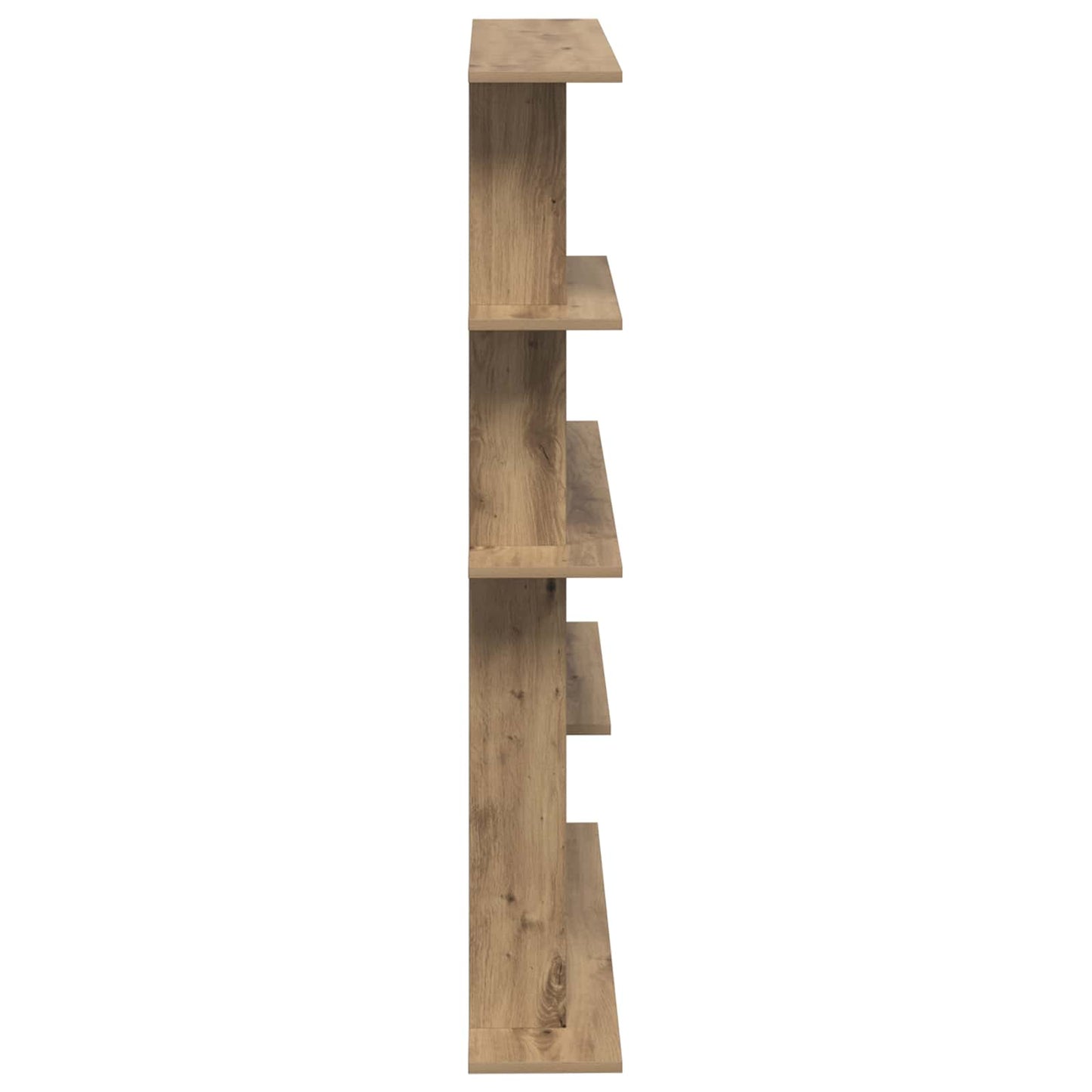Vegghylleenhet Brun 102 x 20 x 130 cm Konstruert tre