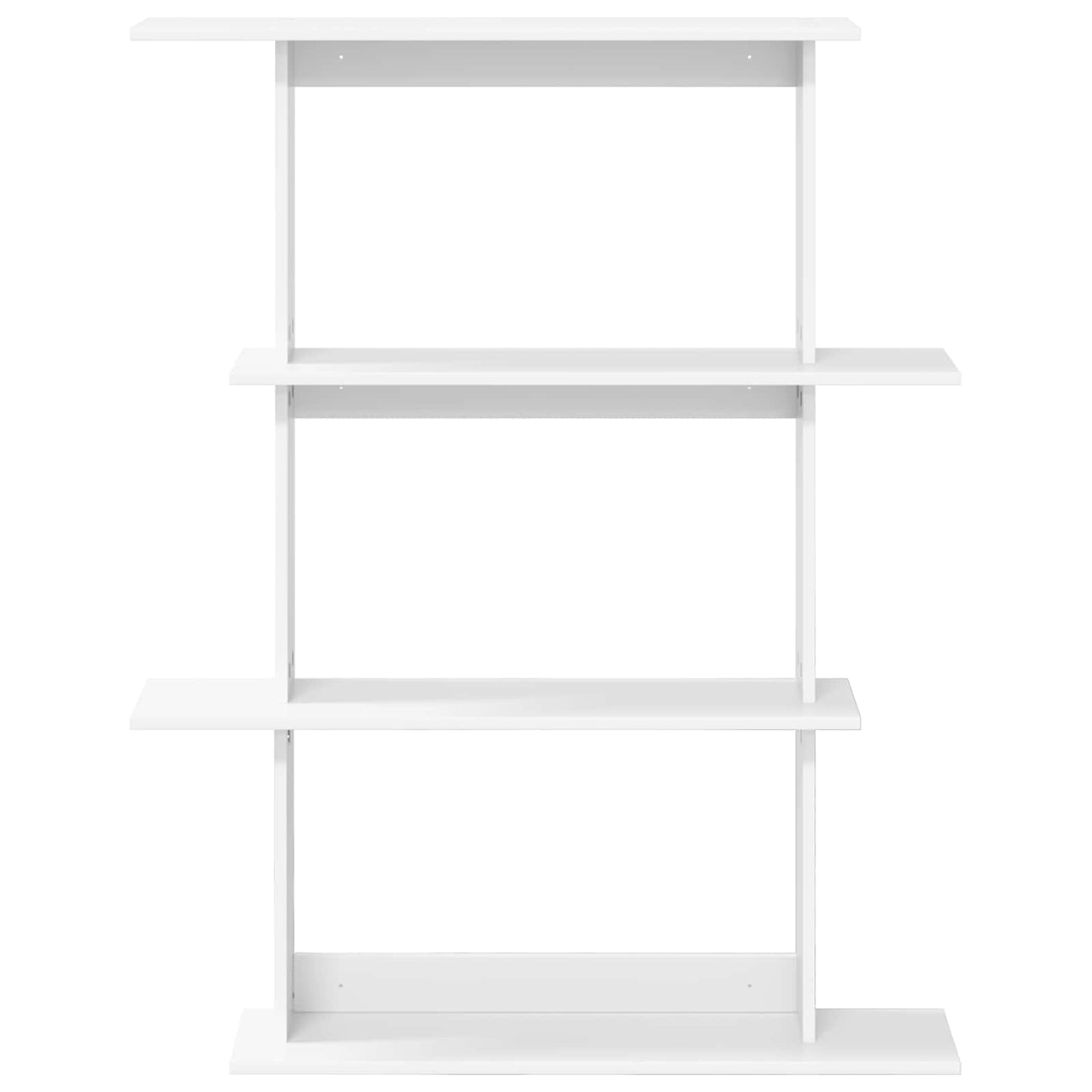 Vegghylleenhet Hvit 100 x 20 x 126 cm Konstruert tre