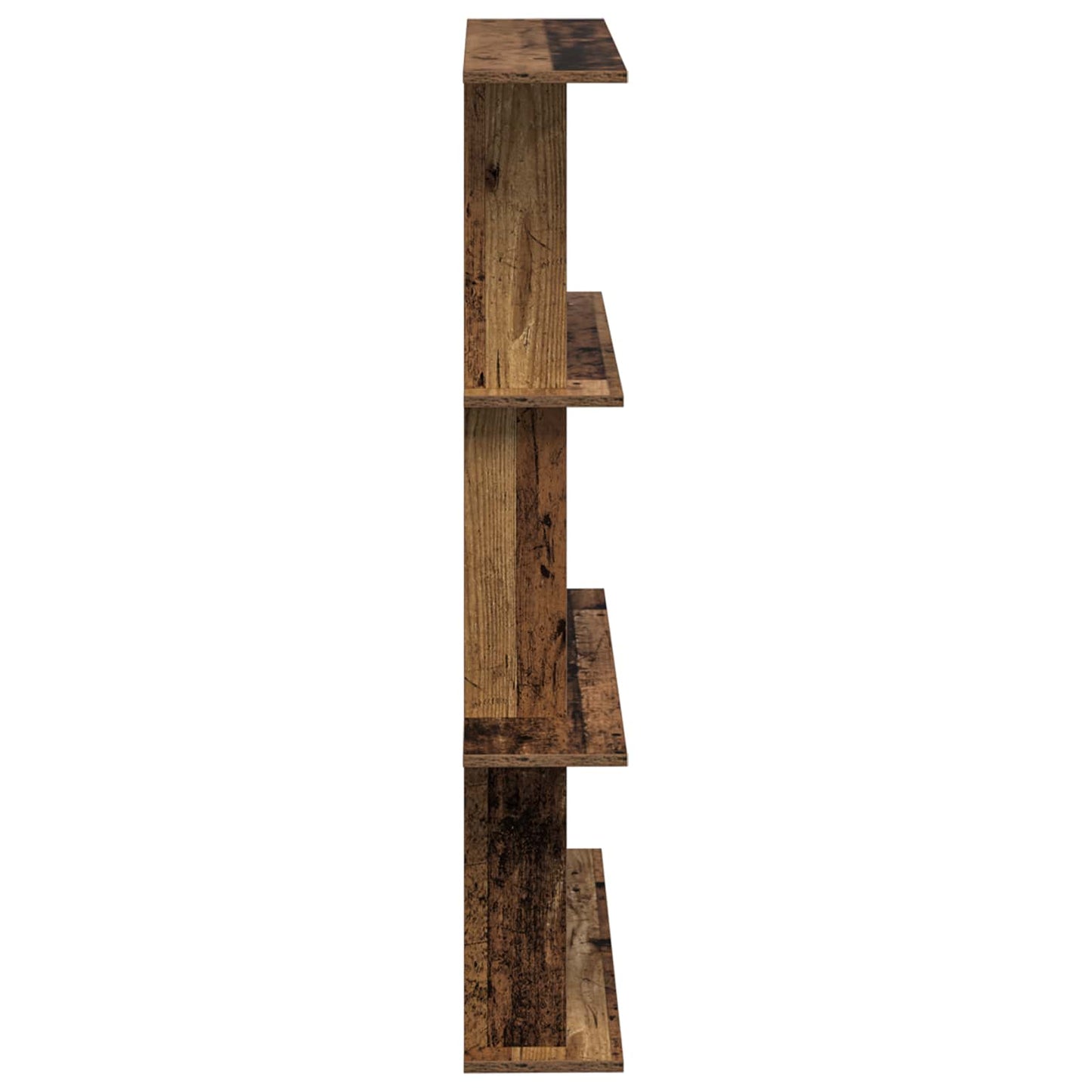 Vegghylleenhet Brun 100 x 20 x 126 cm Konstruert tre