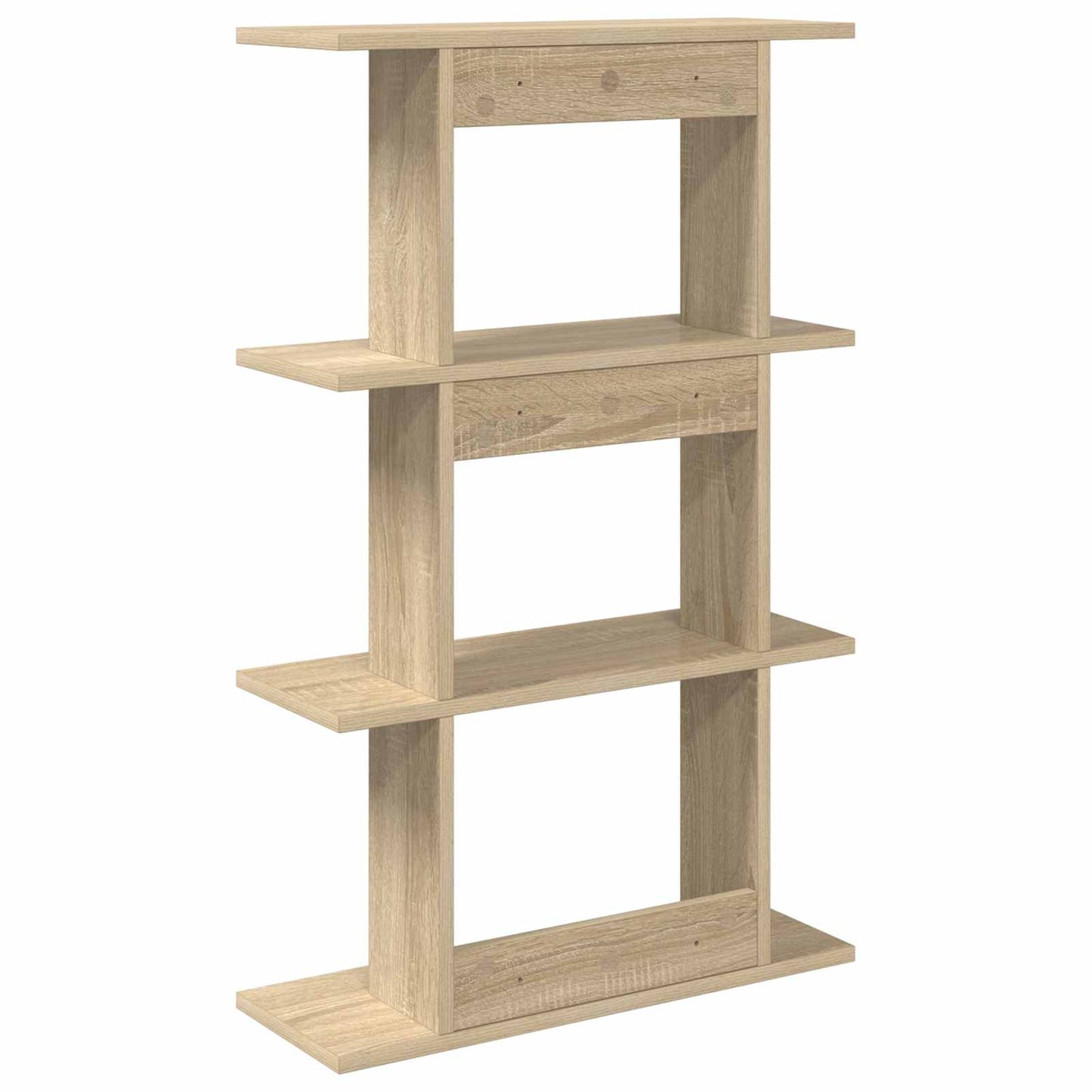Vegghylle Veggmontert Brun 56 x 20 x 90 cm Konstruert tre