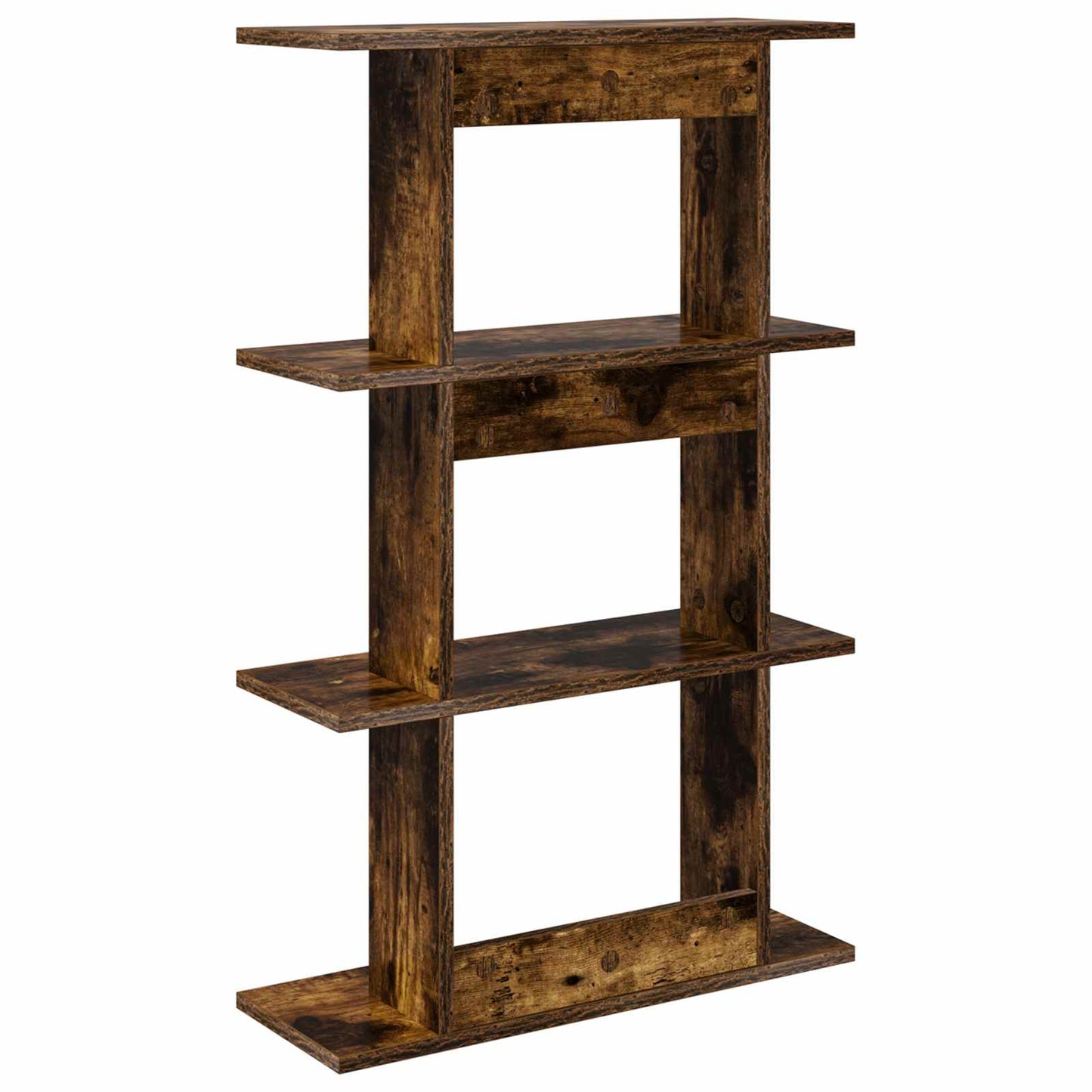 Vegghylle Veggmontert Brun 56 x 20 x 90 cm Konstruert tre