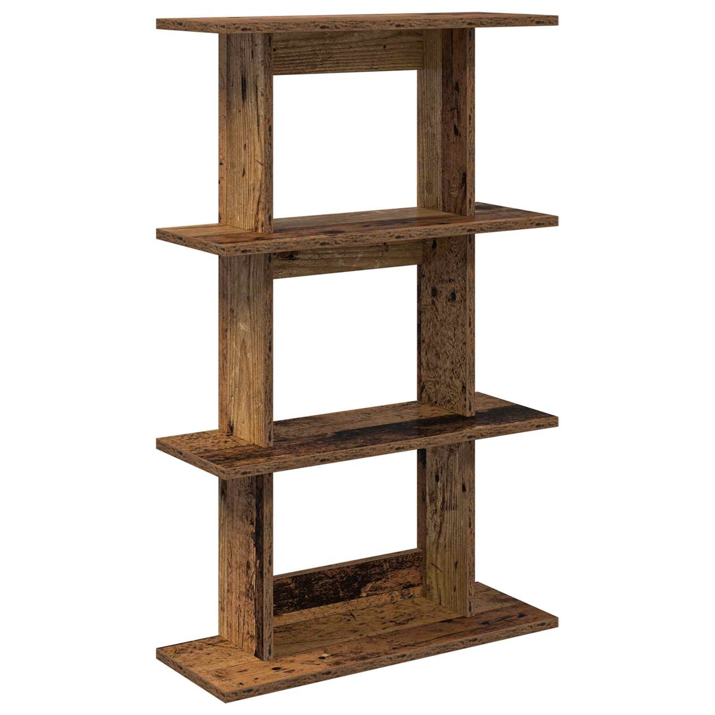 Vegghylle Veggmontert Brun 56 x 20 x 90 cm Konstruert tre