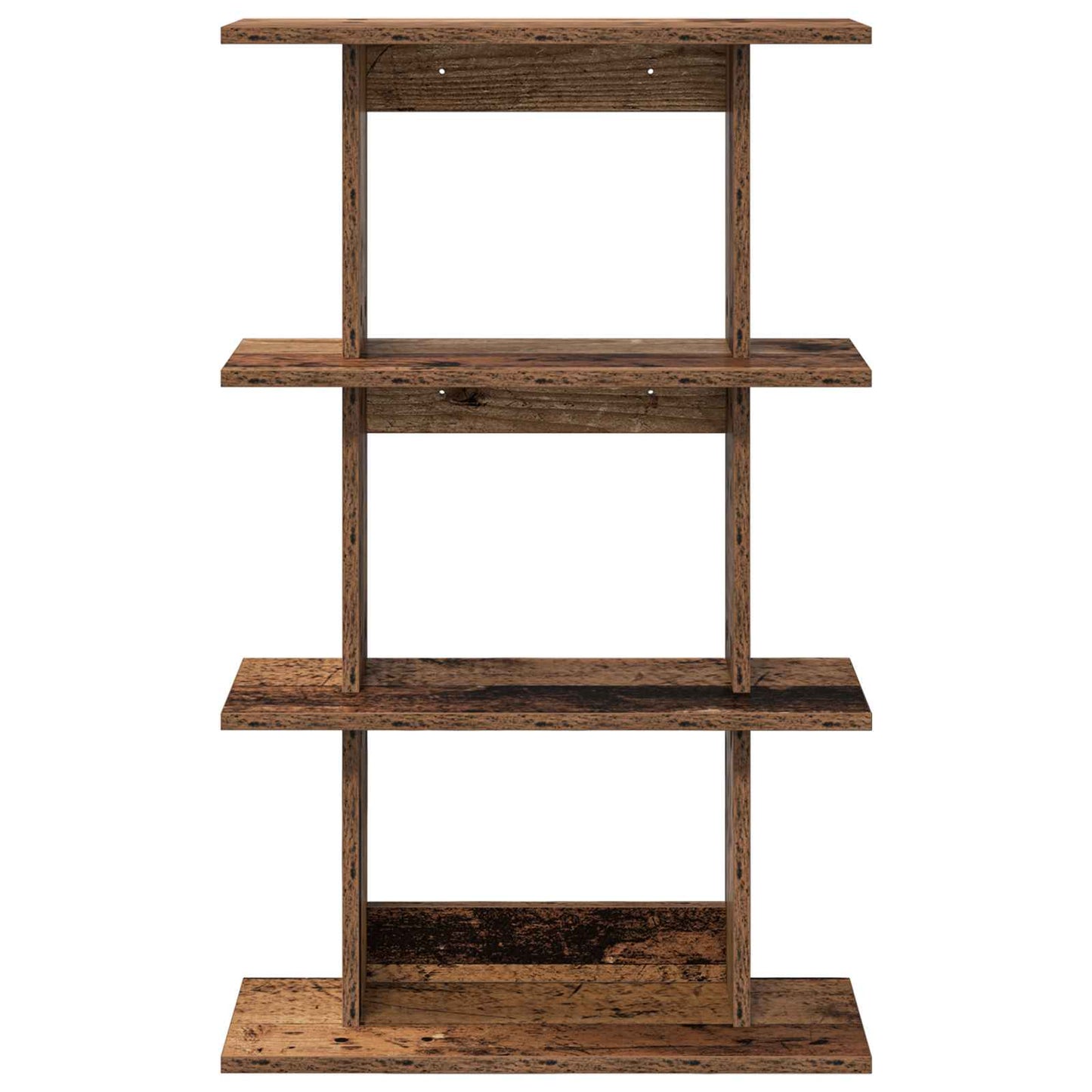 Vegghylle Veggmontert Brun 56 x 20 x 90 cm Konstruert tre